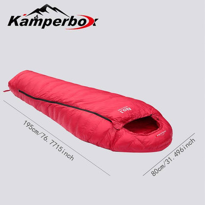 US Local Kamperbox Winter Ultralight Sleeping Bag Winter Camping Equipment CW1100