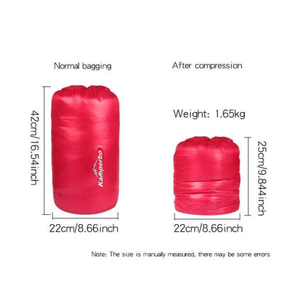 US Local Kamperbox Winter Ultralight Sleeping Bag Winter Camping Equipment CW1100