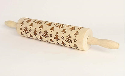 US Local Rolling Pin Christmas Embossing
