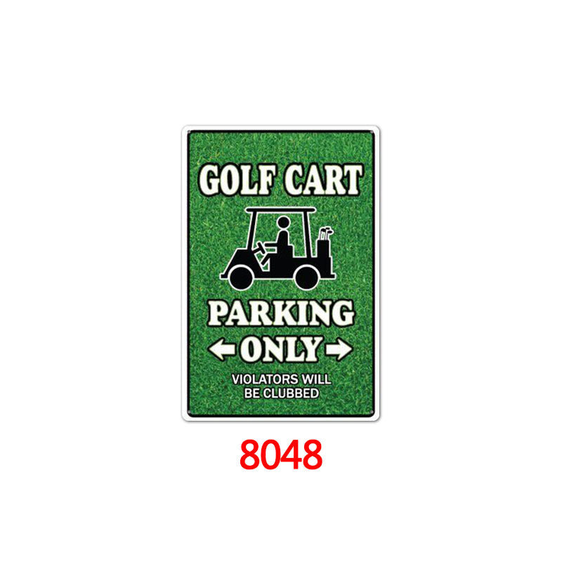 US Local Tin Painting Bar Clothing Store Home Wall Decoration