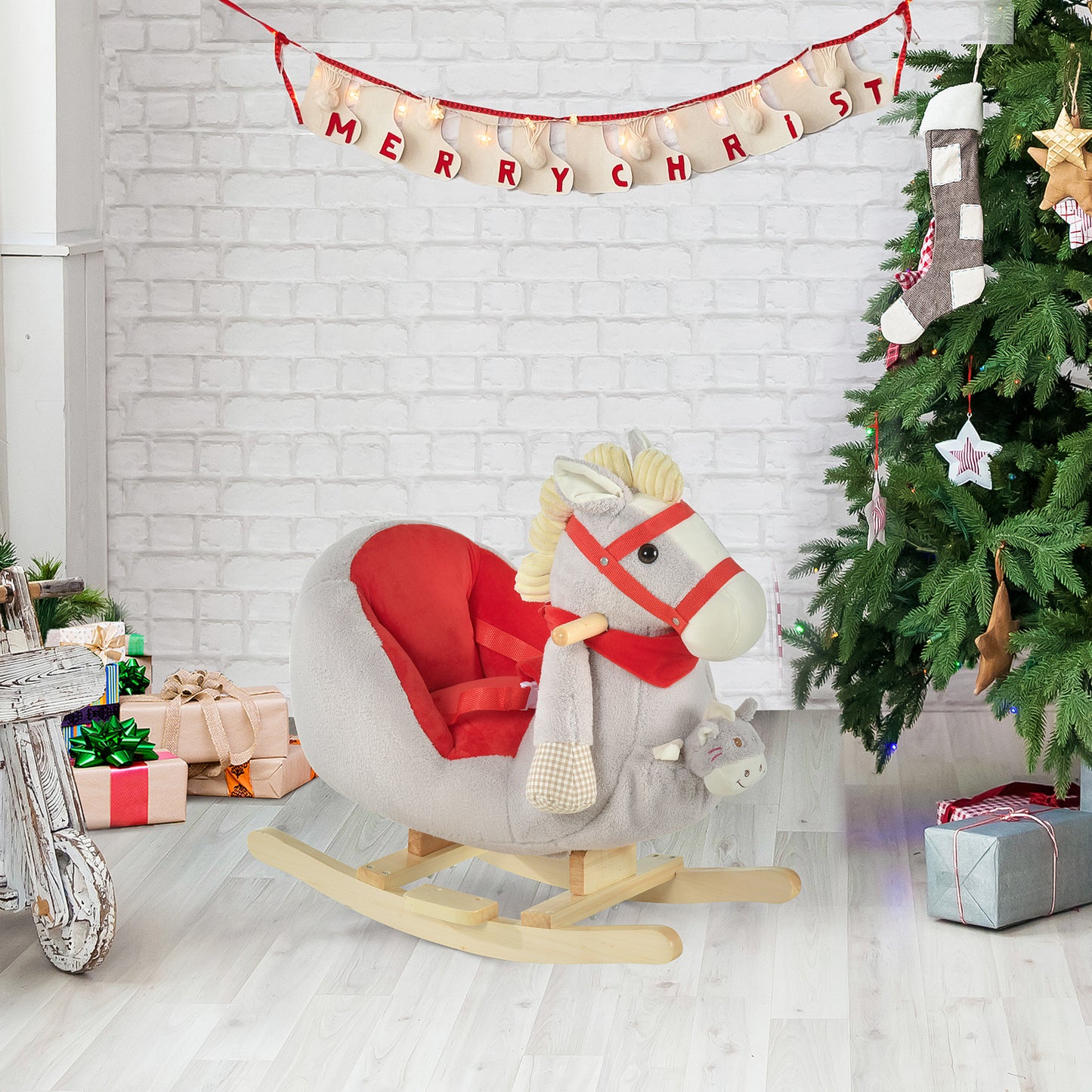 US Local Kids Ride-On Rocking Horse Toy