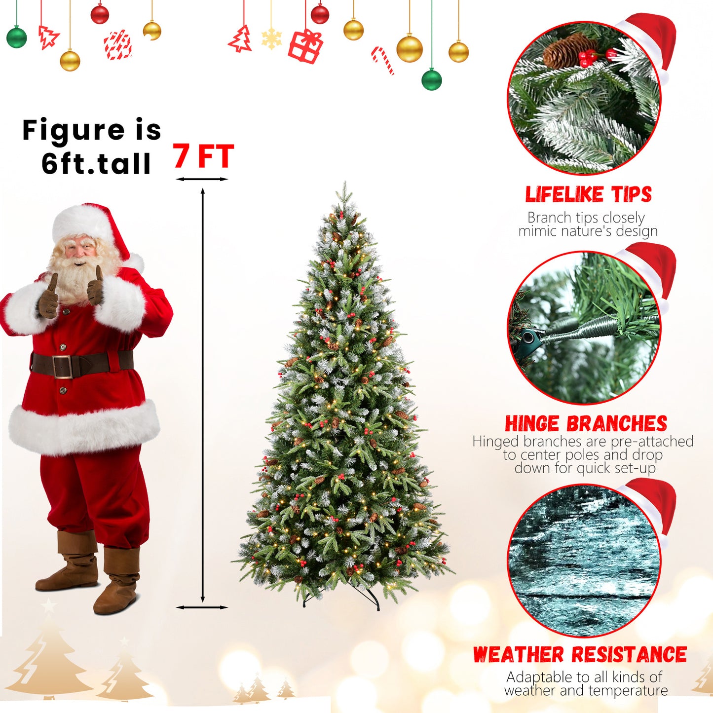 US Local PVC Christmas Tree, Christmas Decorations