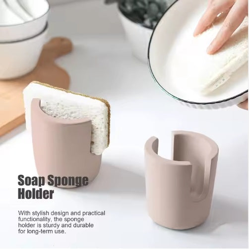 US Local Diatom Mud Sponge Rack Kitchen & Bathroom Sink Caddy For Sponges Scrubbers