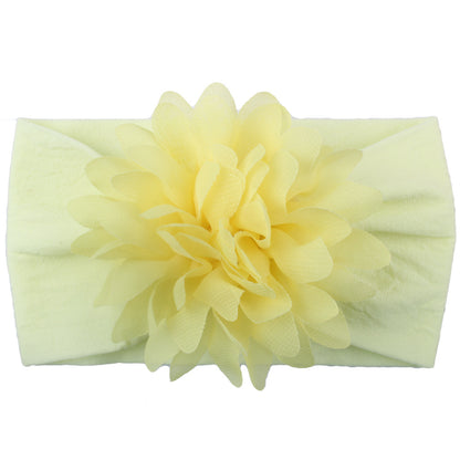 US Local Creative Chiffon Flower Headband Baby Hair Accessories Cute Princess Headband