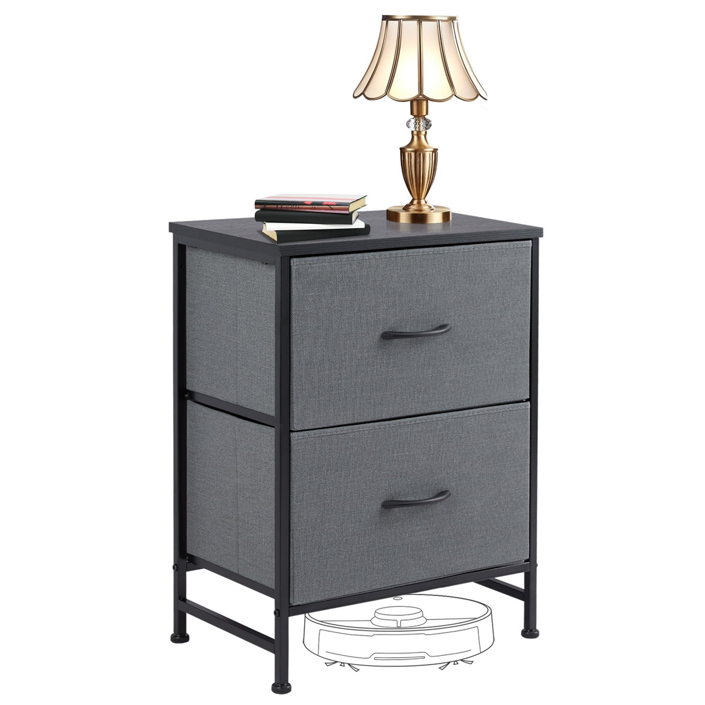 US Local Drawers Dresser Chest Of Drawers,Metal Frame And Wood Top