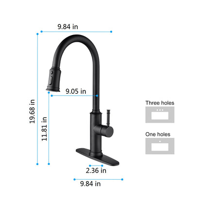US Local Pull-out Sprinkler Kitchen Faucet