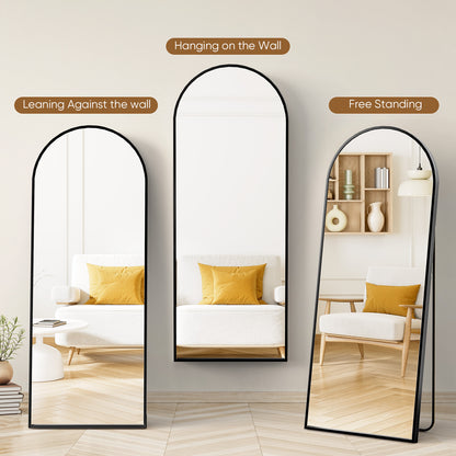 US Local Arched 71 X26  Full Body Mirror, Full Body Floor Mirror