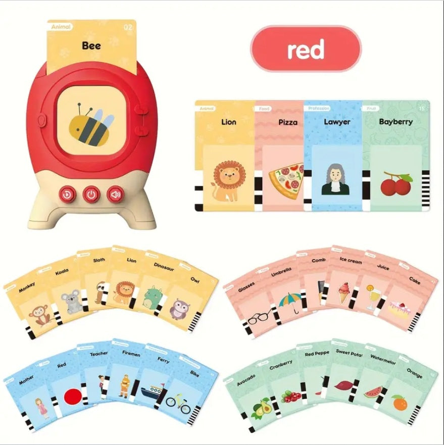 US Local Toddler Toys Talking Flash Cards For 1 2 3 4 5 6 Year Old Boys And Girls, Autism Sensory Toys For Autistic Children, Learning Educational Montessori Speech Therapy 224 Sight Words Kids Gifts
