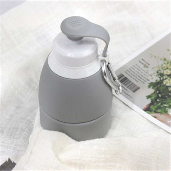 USA Local Silicone folding water bottle