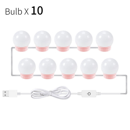 US Local USB Touch Switch LED Mirror Light Bulb
