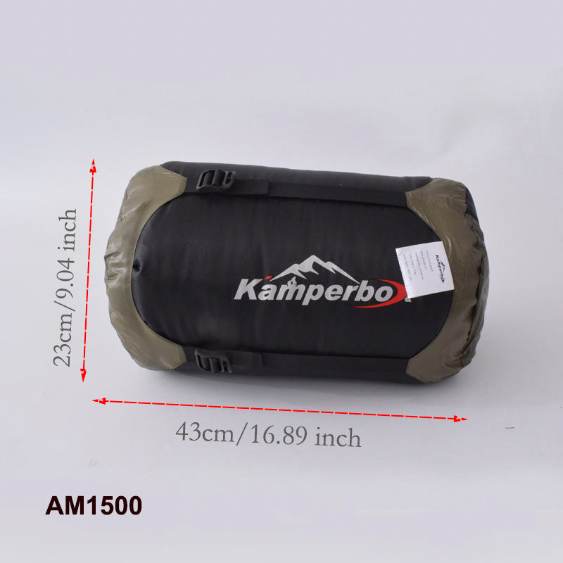 US Local Kamperbox Outdoor Down Sleeping Bag Winter Warm And Waterproof Outdoor Sleeping Bag Camping Tourism Down Sleeping Bag