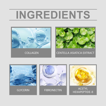 US Local EELHOE Collagen Mask Pouch Collagen Essence Gently Nourishes And Softens The Facial Skin, Hydrating And Moisturizing