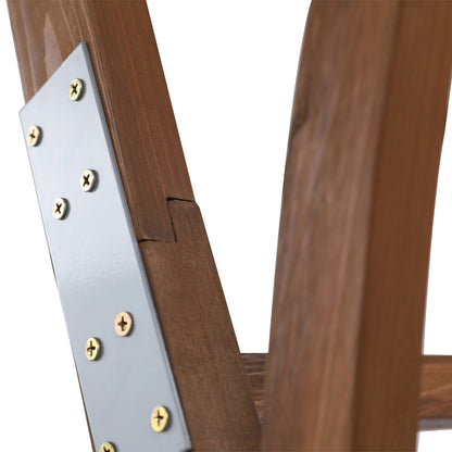 US Local 7FT Dark Brown Garden Arch