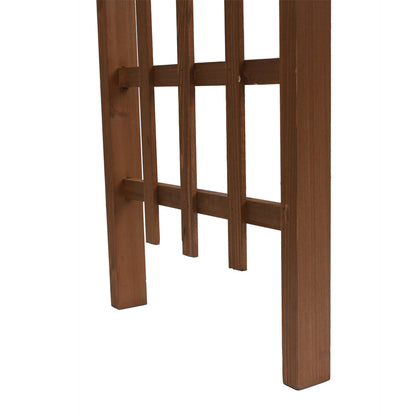 US Local 7FT Dark Brown Garden Arch