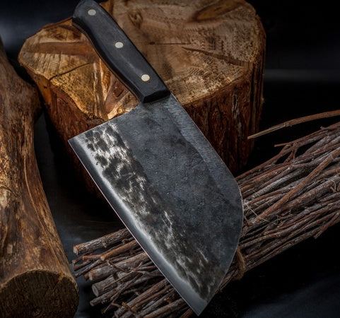 US Local Stainless Steel Meat Cleaver Chef's Knife Cleaver