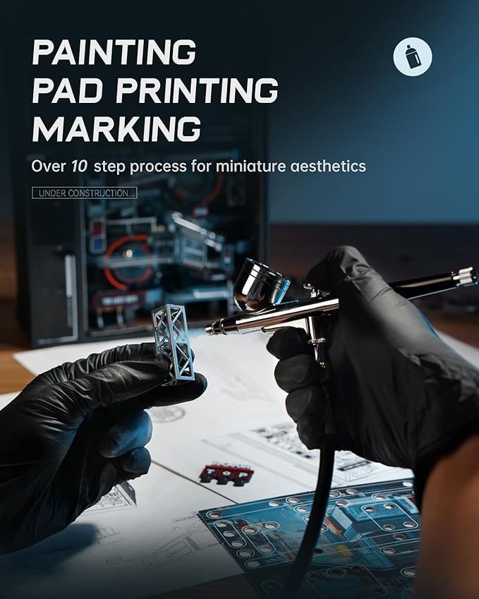 US Local ROBOTIME 3D Puzzle Model Kit To Build Last City, Marble Run LED Glow In The Dark MR01S