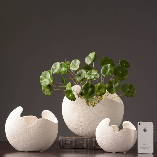 USA Local Simple white ceramic vase decoration