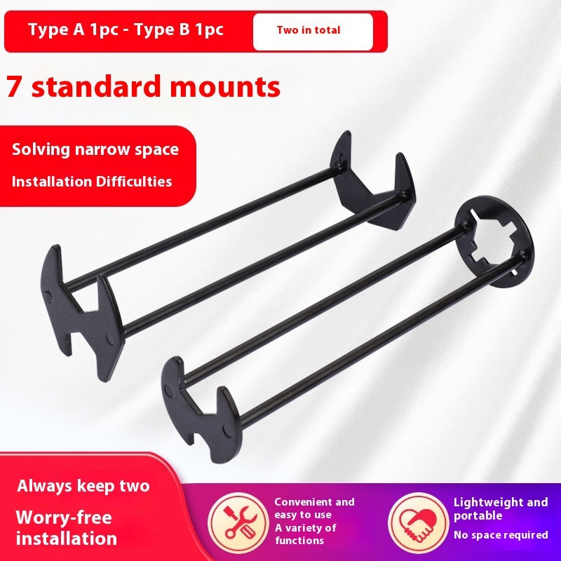 Multifunctional Kitchen And Bathroom Wrench Sink Faucet Four Claw Base 4 Points 6 Points Angle Valve Nut