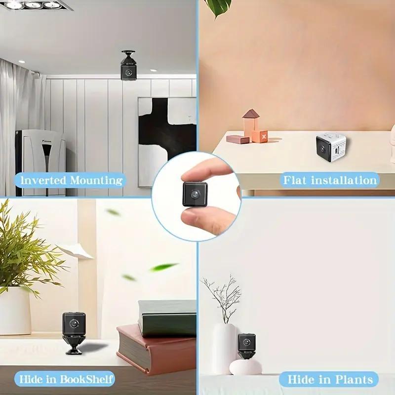 US Local Modern Tech Cube Smart Home Camera