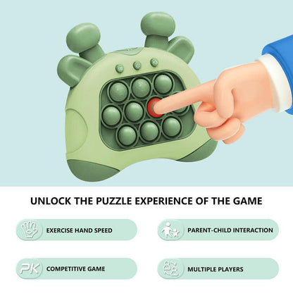 US Local Bubble Decompression Toy Quick Press Game Decompression Toy, No Batteries