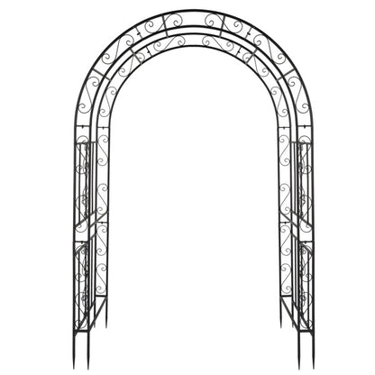 US Local Black Double-layer Iron Arch