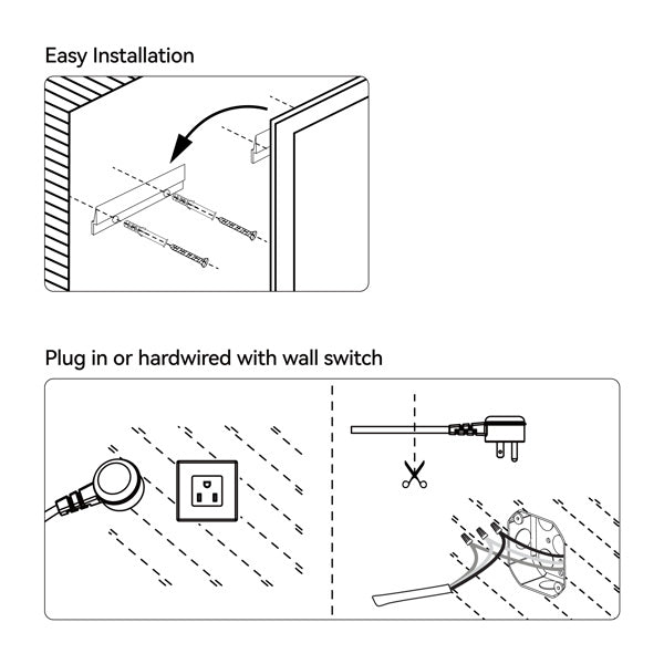 US Local 24 Inch X 36 Inch LED Bathroom Mirror