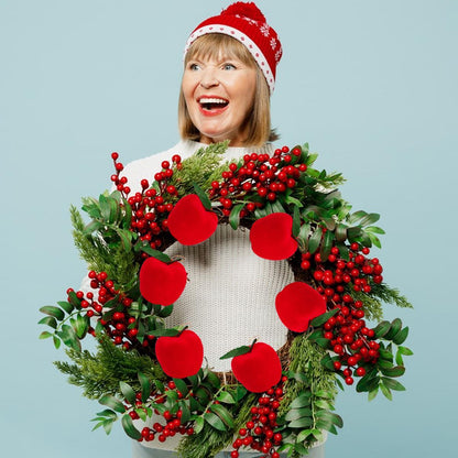 US Local Party Christmas Red 5.5cm Christmas Tree Ornaments