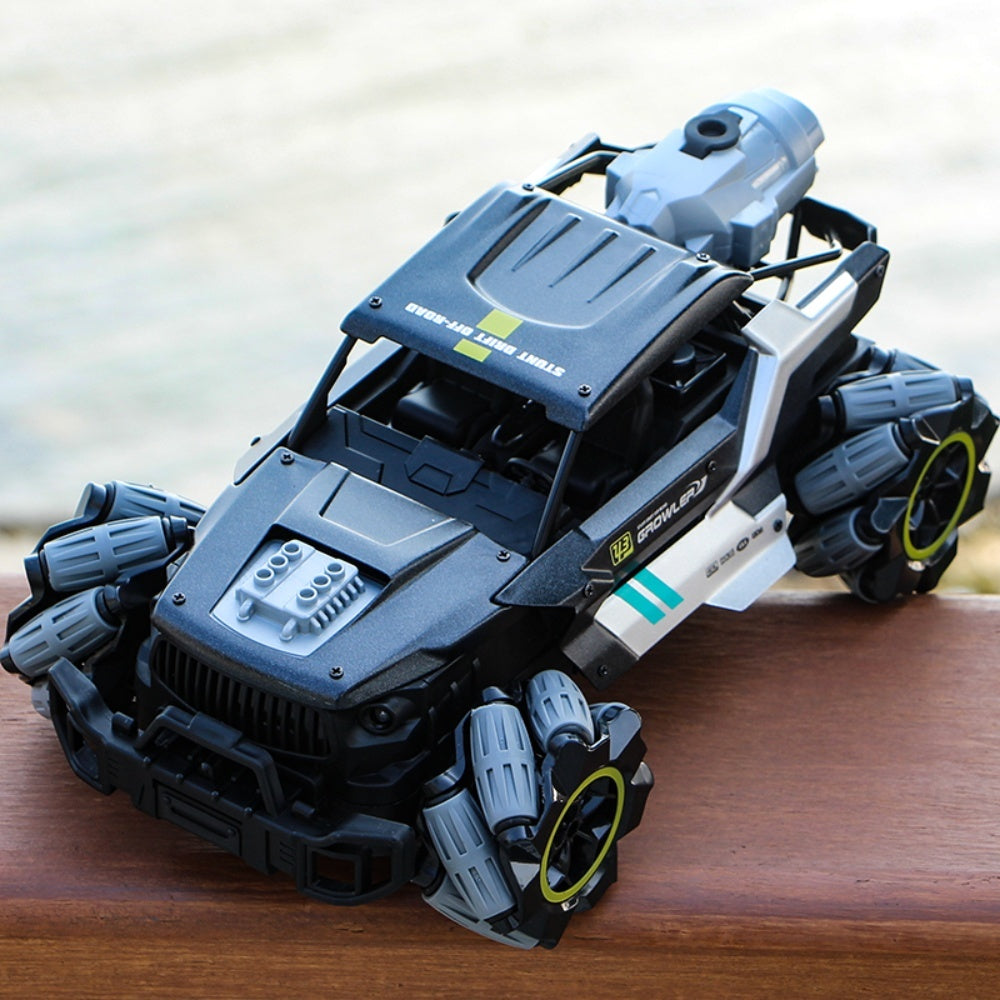 US Local 4DRC Remote Control Truck With Spray&Light, Dual Motors Off Road RC Car, 2.4Ghz 4WD 360 Rock Crawler,Hand Controlled Gesture,Toy For Kids Adults.Logistics Is Randomly Sent By UPS,USPS,fedex