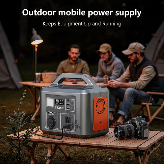 US Local 600W Portable Power Station,538.7Wh 145600mAh Solar Generator For Outdoor Camping, Home Backup,Power Outages ,No Solar Panel