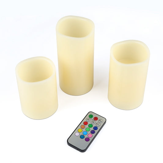 US Local 6Pc Flameless Candles Votive Candles Wireless Battery Operated LED Flickering Candles With Remote Control Timer