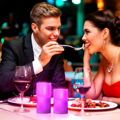 US Local 6Pc Flameless Candles Votive Candles Wireless Battery Operated LED Flickering Candles With Remote Control Timer