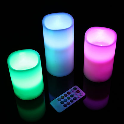 US Local 6Pc Flameless Candles Votive Candles Wireless Battery Operated LED Flickering Candles With Remote Control Timer