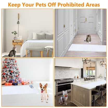 US Local 1Pc Electronic Pet Training Mat Indoor Safe Shock Training Pad For Dogs Cats Pet Barrier 60x12in With 3 Training Modes