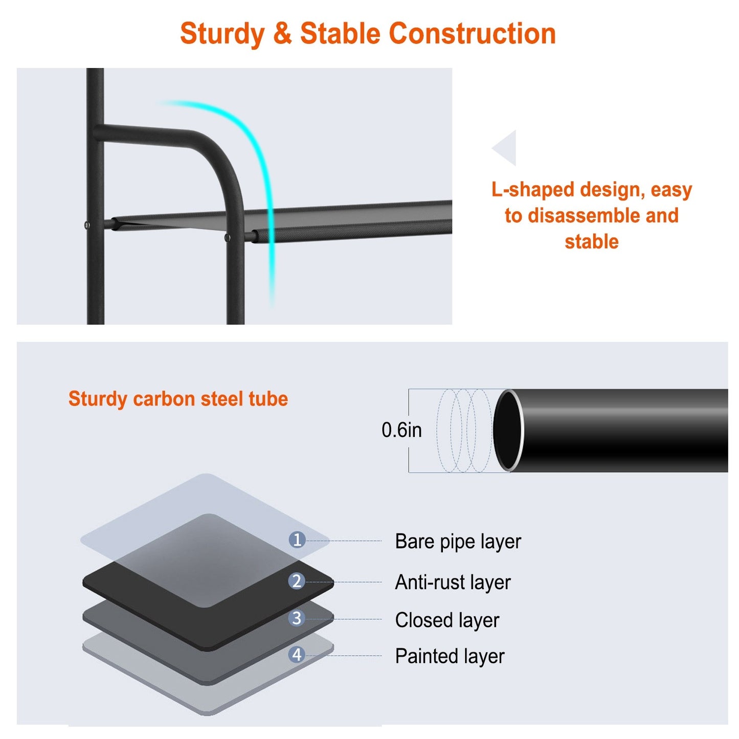 US Local Entryway Coat Hat Rack Shoe Storage Shelf 5 Tier Shoe Rack Freestanding Hall Tree Garment Hanger Stand Clothes Shoe Organizer Combo