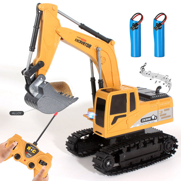 US Local Remote Control Excavator, RC Excavator, Truck Construction Vehicle, Boys' Toys, Children's Gifts, Logistics Randomly Send UPS, USPS