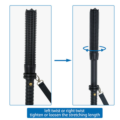 US Local Baseball LED Flashlight Zoom Rechargeable Torch Spotlight Emergency Security Work Light 3 Lighting Modes 3500000LM