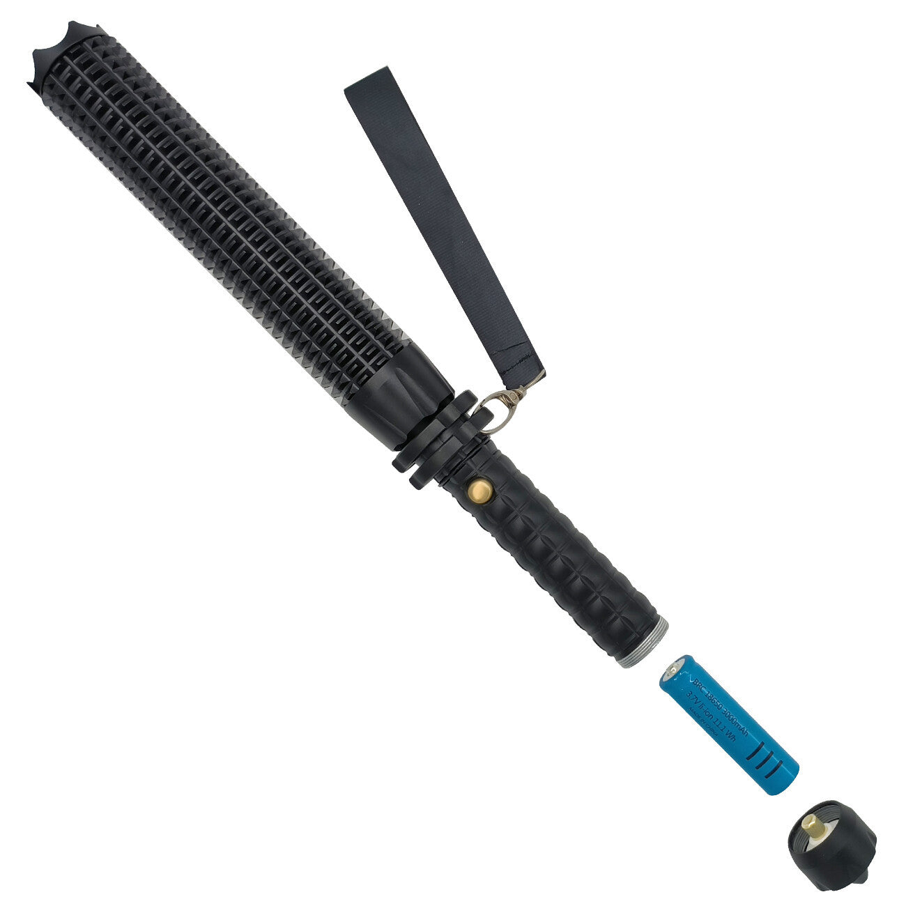 US Local Baseball LED Flashlight Zoom Rechargeable Torch Spotlight Emergency Security Work Light 3 Lighting Modes 3500000LM