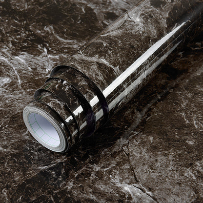 US Local Imitation Marble Pattern Waterproof And High Temperature Resistant Kitchen Furniture Renovation Wallpaper