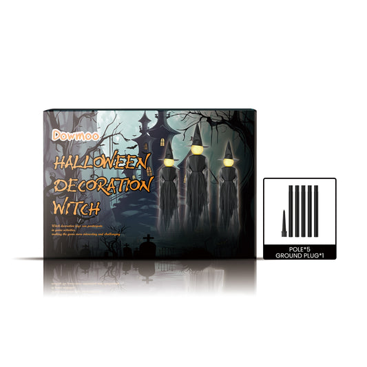US Local Halloween Atmosphere Props Decoration Witch Ornaments