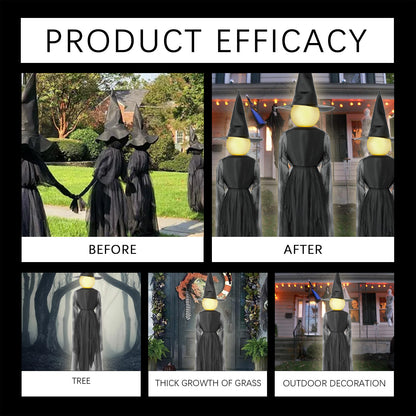 US Local Halloween Atmosphere Props Decoration Witch Ornaments