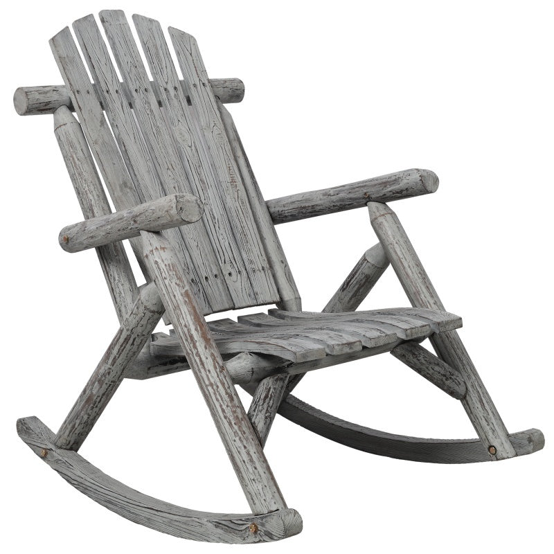 US Local Wooden Porch Rocking Chair, Durable Wooden Porch Rocking Chair, Cedar Rocking Chair