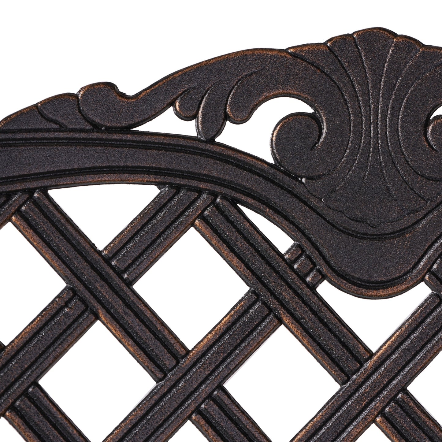 US Local CAST ALUMINUM BAR STOOL