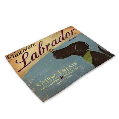 Nordic cartoon animal series placemat