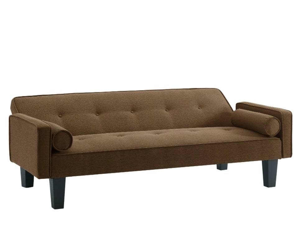 USA Local Fabric Sofa, Medieval Love Seat Sofa Furniture, With Pillows, Living Room Button Tufted Sofa, Pull Point Design