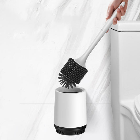 US Local Non-stick Hair Soft Plastic Brush Head Toilet
