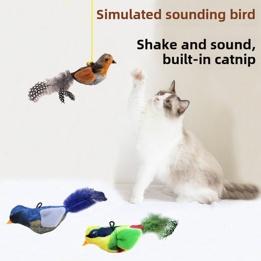 US Local Pet Sound Bird Toy, Universal For Pets Of All Ages, Safe Material, Durable And Anti-bite, Alleviate Pet Anxiety