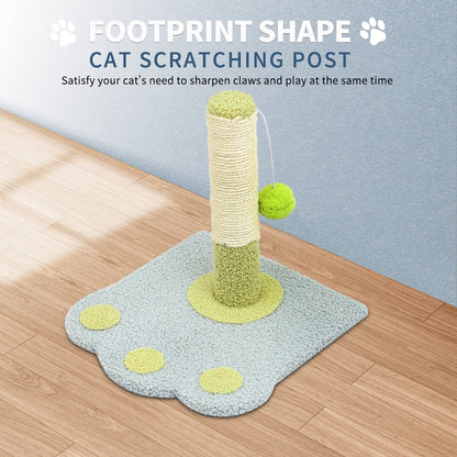 US Local Cute Paw Footprints Cat Scratch Columns, Grinding Claws To Play With Dual Functions, With Cute Footprint Shapes, Contracting Cats To Grind Their Claws Happily
