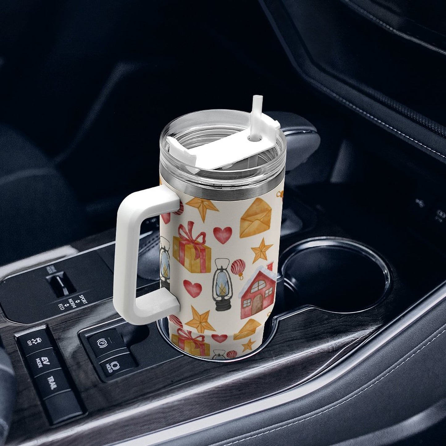 PHDT00168 POD US Local Tumbler 40 oz Large Capacity Car Cup Christmas