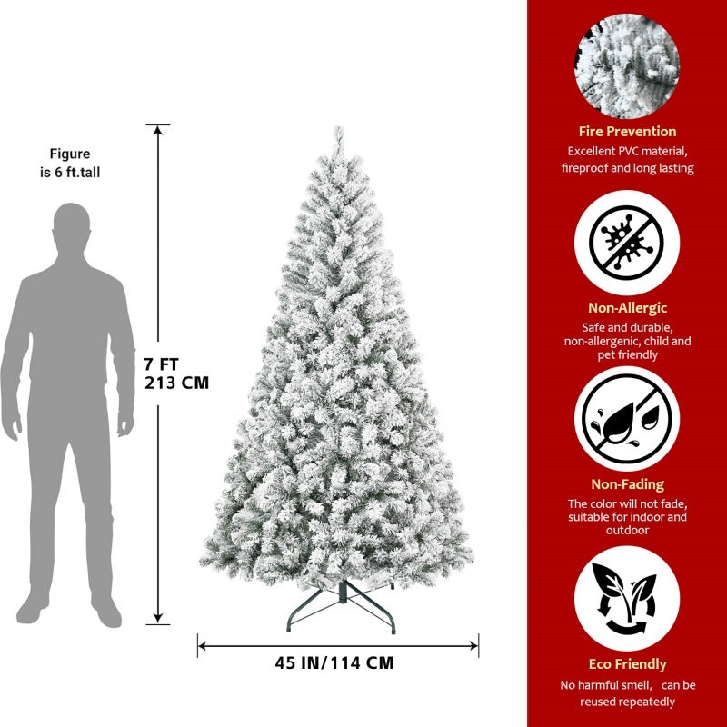 US Local PVC, Christmas Tree, Christmas Decorations,  With Lights