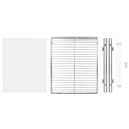 US Local VEVOR 14W X 21D Pull Out Cabinet Organizer, Heavy Duty Slide Out Pantry Shelves, Chrome Plated Steel Roll Out Drawers, Sliding Drawer Storage For Home, Inside Kitchen Cabinet, Bathroom, Under Sink